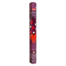 Load image into Gallery viewer, Afrodisia Scent Incense Sticks, 20-Stick Hex Pack, by HEM | ShopIncense.
