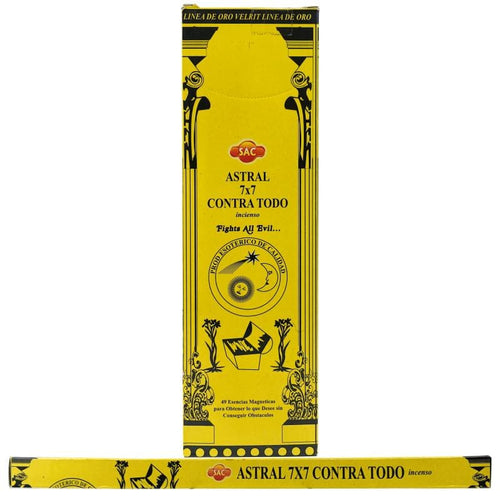 Astral 7x7 Contra Todo Incense Sticks, 8-Stick Square Packs, by Sac | ShopIncense.