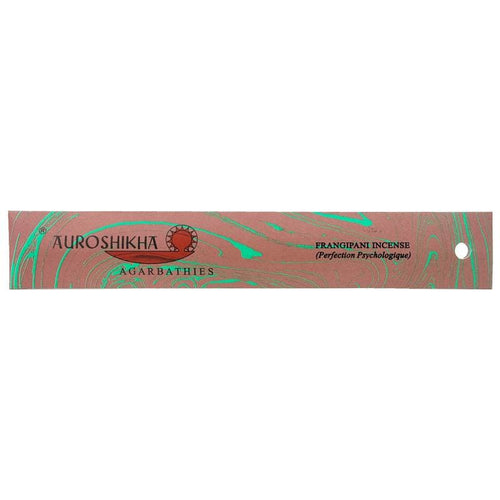 Auroshikha Agarbathies Incense, Frangipani Incense Scent | ShopIncense.
