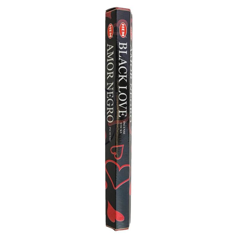 Black Love Scent Incense Sticks, 20-Stick Hex Pack, by HEM | ShopIncense.