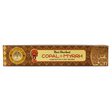 Load image into Gallery viewer, Copal &amp; Myrrh Incense, by Hari Darshan | ShopIncense.

