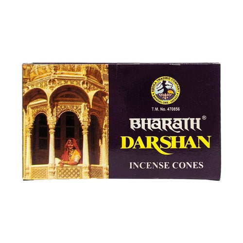Incense Cones, 12 Cone Pack, by Bharath Darshan | ShopIncense.