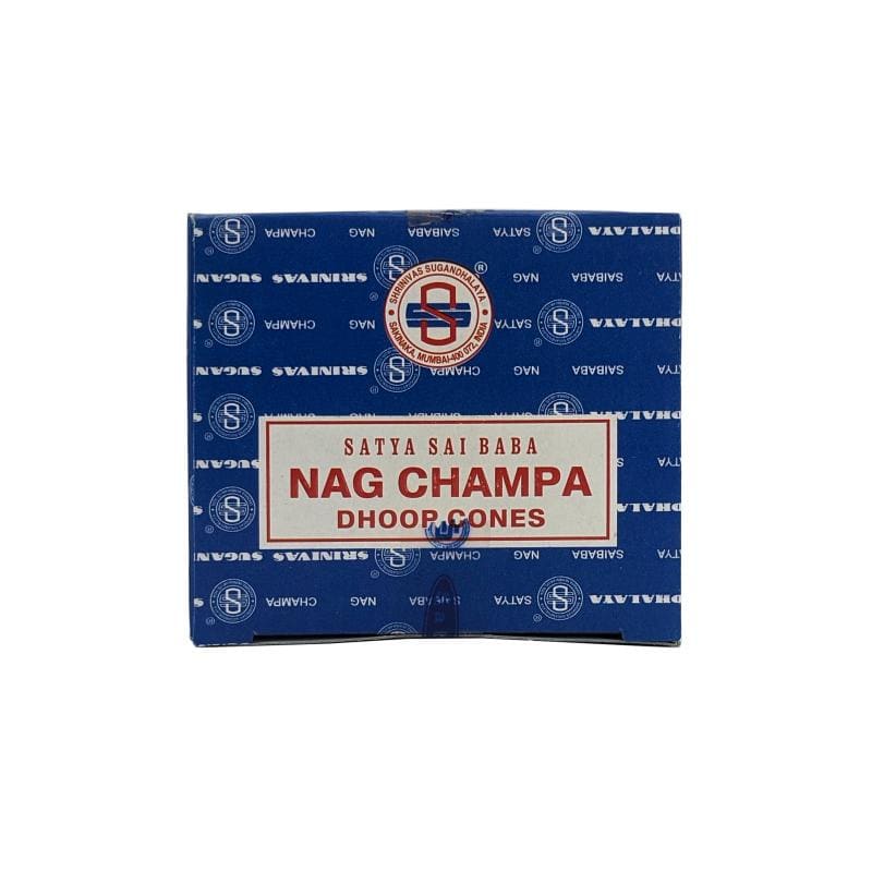 Nag Champa Dhoop Cones, Pack of 12, by Satya | ShopIncense.