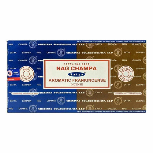 Nag Champa Incense & Aromatic Frankincense Incense, by Satya | ShopIncense.