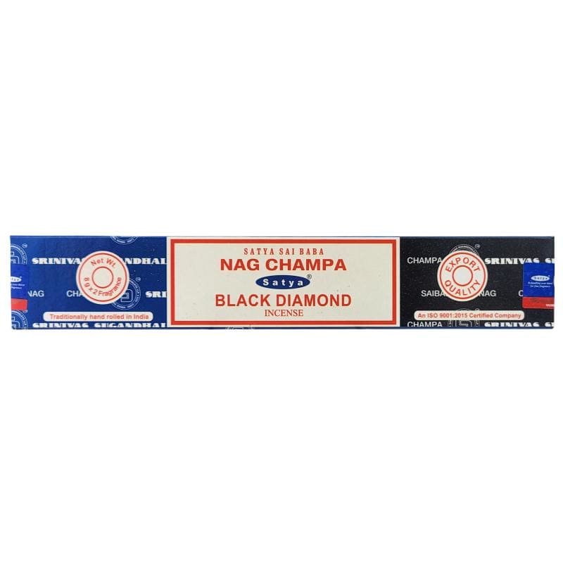 Nag Champa Incense & Black Diamond Incense, by Satya | ShopIncense.
