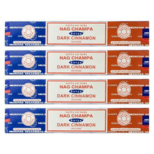 Load image into Gallery viewer, Nag Champa Incense &amp; Dark Cinnamon Incense, by Satya | ShopIncense.
