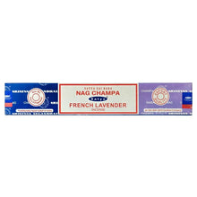 Load image into Gallery viewer, Nag Champa Incense &amp; French Lavender Incense, by Satya | ShopIncense.
