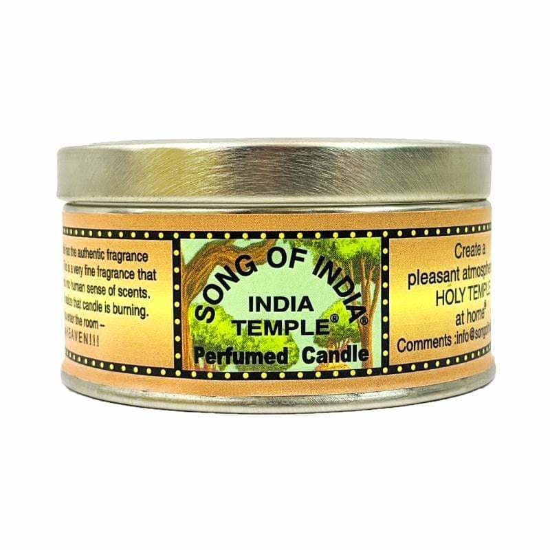 Perfumed 55gm Double-Wick Can Candle, by Song of India | ShopIncense.