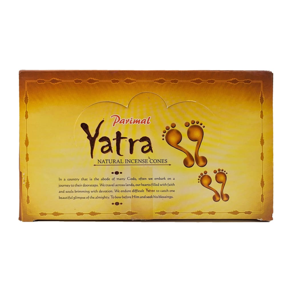 Yatra Natural Incense Cones, 10 Cone Pack, by Parimal | ShopIncense.