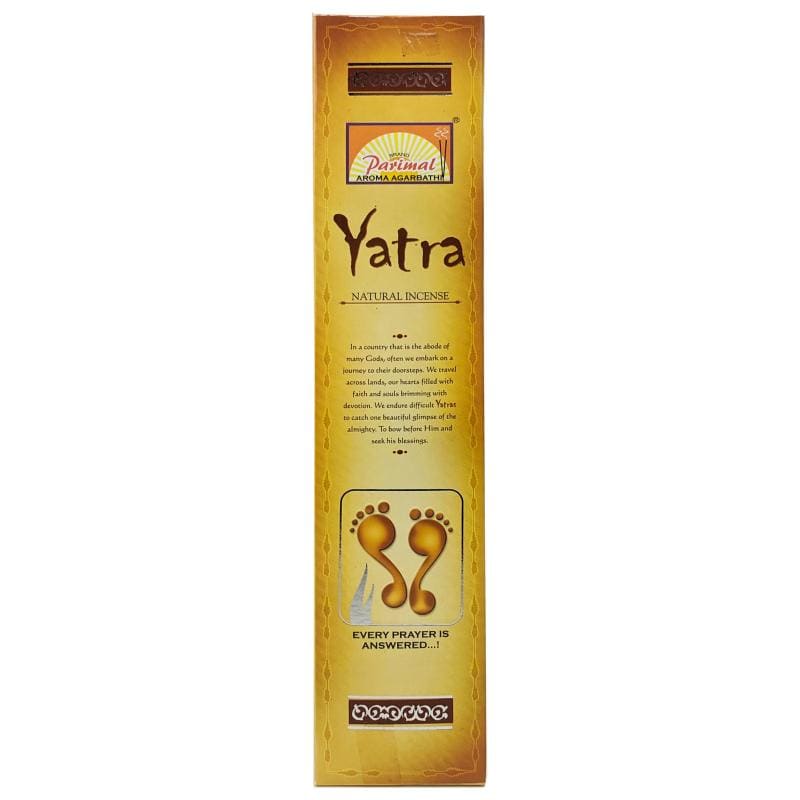 Yatra Natural Incense Sticks, 36g Pack, by Parimal | ShopIncense.