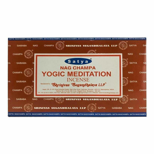 Yogic Meditation Incense by Satya | ShopIncense.